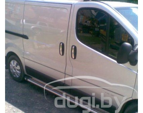 Хром накладки на дверные ручки (нерж.) 3-дверн. для Primastar